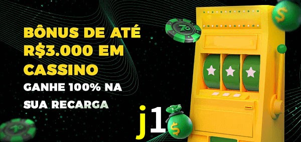 j1 melhor bônus de depósito
